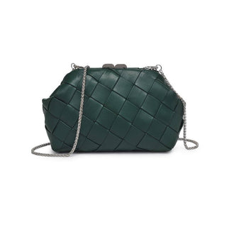 Pauline Woven Crossbody: Forest