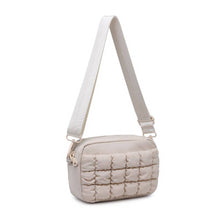 Load image into Gallery viewer, Sol and Selene - Inspiration - Quilted Puffer Nylon Crossbody: Black
