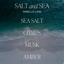 Load image into Gallery viewer, Salt and Sea 11 oz Soy Candle
