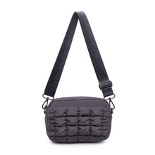 Load image into Gallery viewer, Sol and Selene - Inspiration - Quilted Puffer Nylon Crossbody: Black
