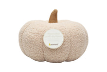 Load image into Gallery viewer, Pearhead - Cream Sherpa Pumpkin Pillow, Fall Decor
