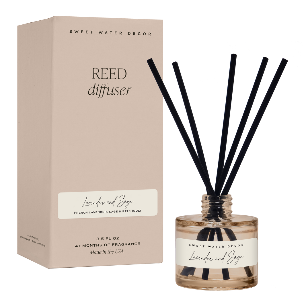Lavender and Sage Reed Diffuser