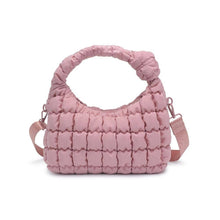 Load image into Gallery viewer, Sol and Selene - Radiance Quilted Puffer Nylon Crossbody: Pistachio
