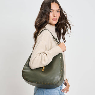 Olivia Hobo Handbag: Black