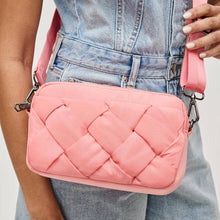 Load image into Gallery viewer, Sol and Selene - Inspiration - Braided Woven Nylon Crossbody: Slate Sky
