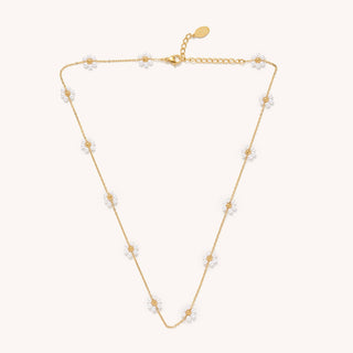 Pearl Daisy Necklace