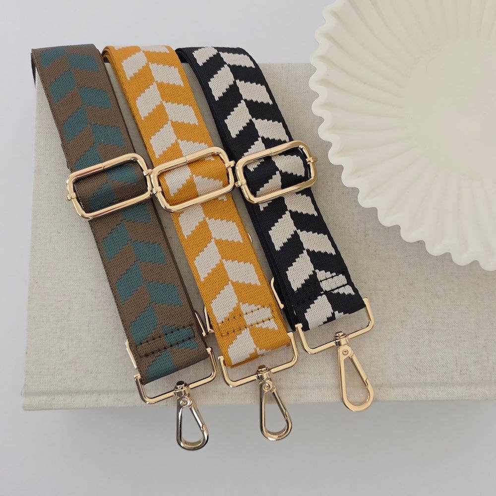 Cher Chevron Guitar Bag Strap