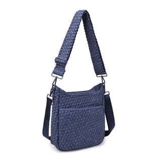 Sol and Selene - Kismet - Woven Neoprene Crossbody: Nude