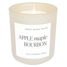 Load image into Gallery viewer, Sweet Water Decor - *NEW* Apple Maple Bourbon 15 oz Soy Candle - Fall Decor
