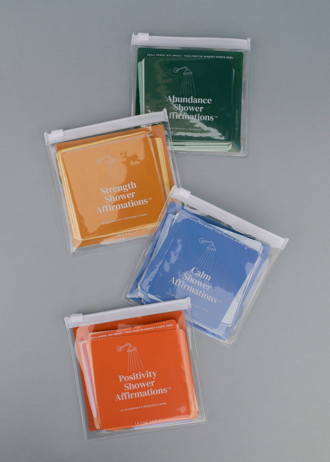 Shower Affirmation™ Display Cards - Abundance