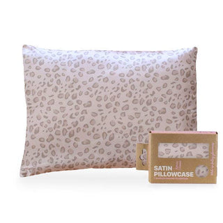 Morning Glamour - Single STD/Queen Satin Pillowcase - Eco-Friendly Pkg : TAUPE