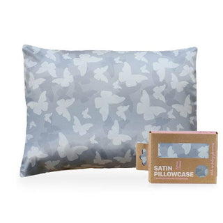 Morning Glamour - Single STD/Queen Satin Pillowcase - Eco-Friendly Pkg : TAUPE