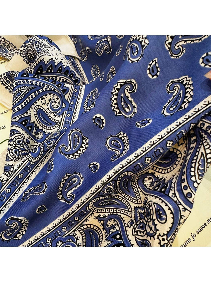 Vibrant Paisley Triangle Bandana