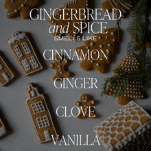 Load image into Gallery viewer, *NEW* Gingerbread and Spice 9 oz Soy Candle- Christmas Decor - Hello Beautiful Boutique
