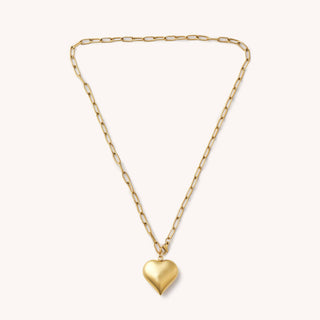 Nikki Smith Designs - Bubble Heart Chain Necklace