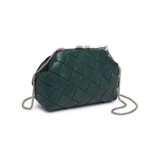 Pauline Woven Crossbody: Forest