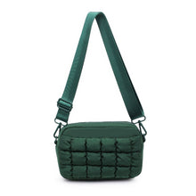 Load image into Gallery viewer, Sol and Selene - Inspiration - Quilted Puffer Nylon Crossbody: Black
