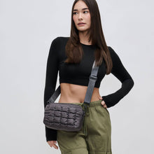 Load image into Gallery viewer, Sol and Selene - Inspiration - Quilted Puffer Nylon Crossbody: Black
