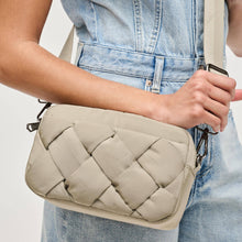 Load image into Gallery viewer, Sol and Selene - Inspiration - Braided Woven Nylon Crossbody: Slate Sky
