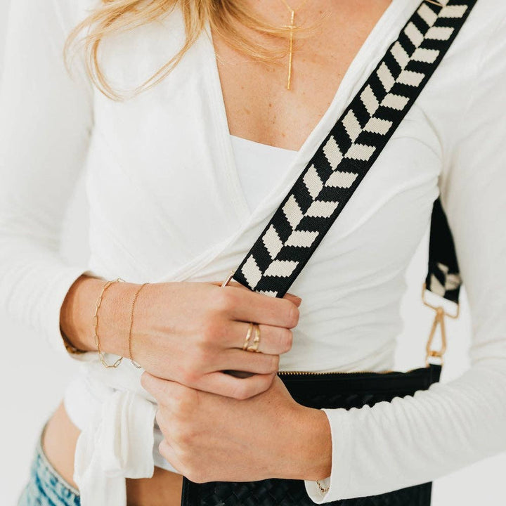 Cher Chevron Guitar Bag Strap