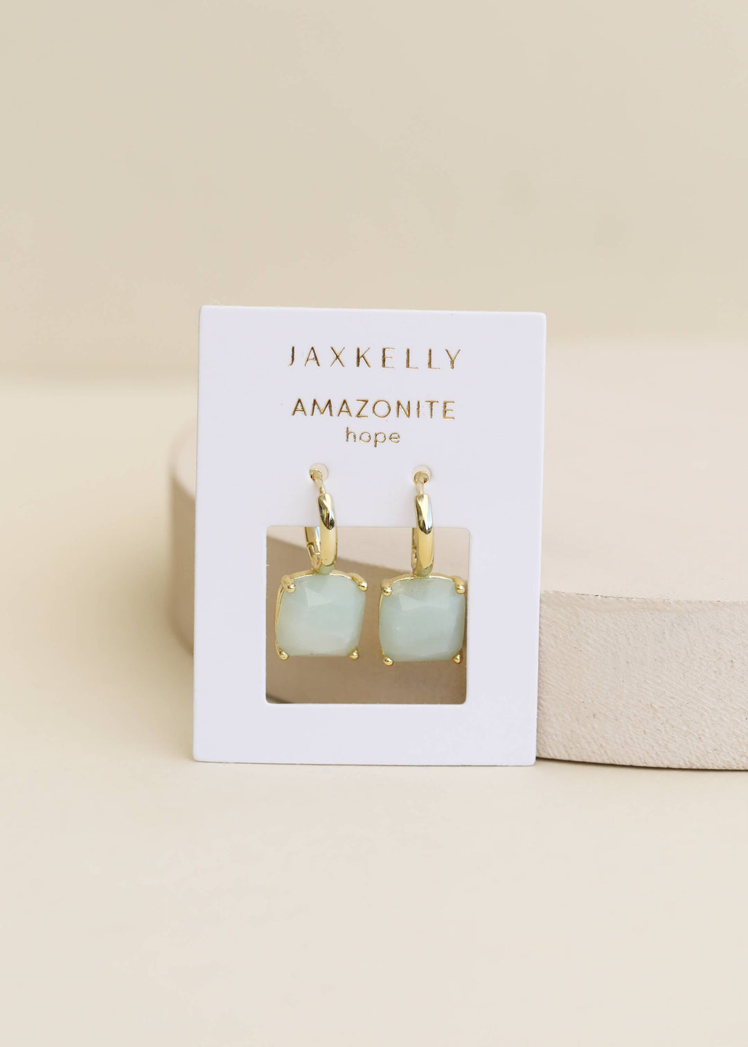 Gemstone Mini Drop - Amazonite
