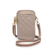 Load image into Gallery viewer, Sol and Selene - Divide &amp; Conquer Quilted Crossbody: Nude
