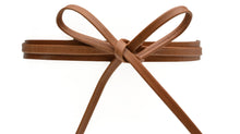 Load image into Gallery viewer, Skinny Wrap Belt -  Cognac
