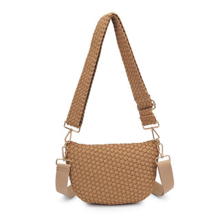 Sol and Selene - Ethereal - Woven Sustainable Crossbody: Black