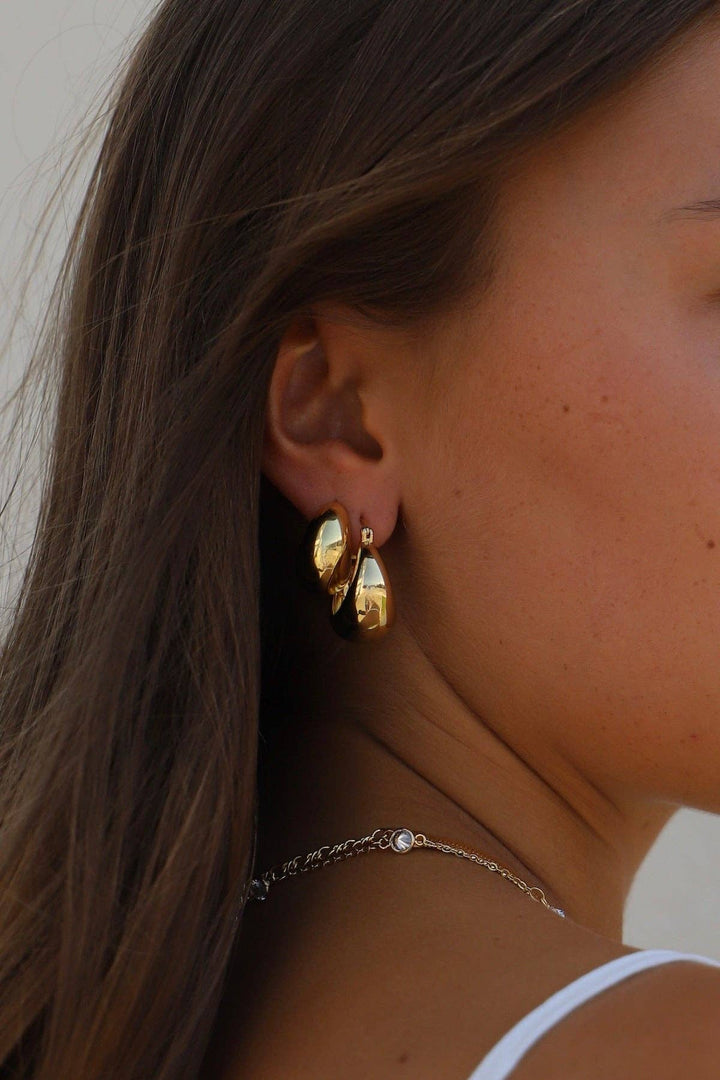 Coco Chunky Hoop Earings