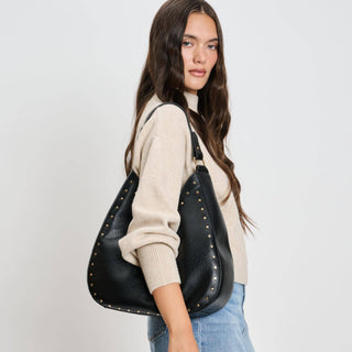 Olivia Hobo Handbag: Black