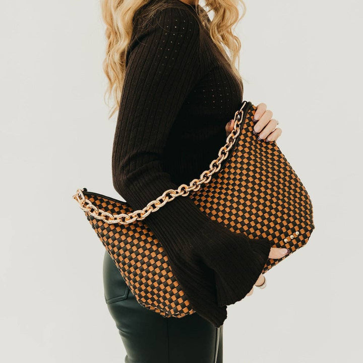 Sienna Slouchy Woven Shoulder Bag