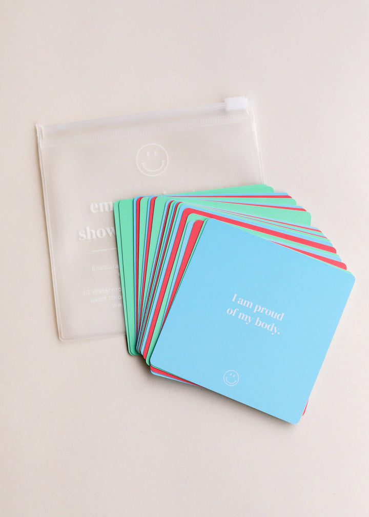 Shower Affirmation™ Display Cards - Teens