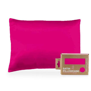 Morning Glamour - Single STD/Queen Satin Pillowcase - Eco-Friendly Pkg : TAUPE