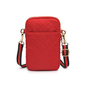 Sol and Selene - Divide & Conquer Quilted Crossbody: Nude