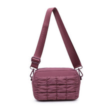 Load image into Gallery viewer, Sol and Selene - Inspiration - Quilted Puffer Nylon Crossbody: Black
