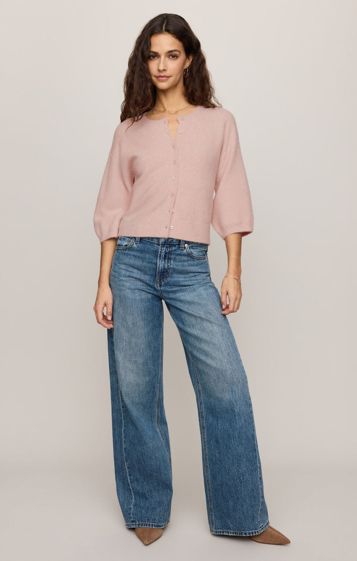 Valor Cropped 3/4 Sleeve Cardigan