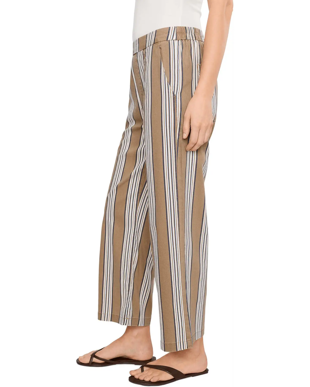 Topaz Stripe High Rise Pant- Kut from the Kloth
