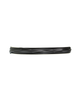Skinny Wrap Belt - Black