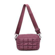 Load image into Gallery viewer, Sol and Selene - Inspiration - Quilted Puffer Nylon Crossbody: Black
