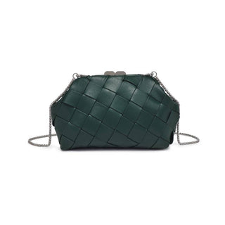 Pauline Woven Crossbody: Forest