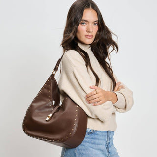 Olivia Hobo Handbag: Black