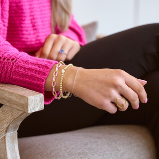 Nikki Smith Designs - Lovie Gold Heart Ring- Waterproof: 7