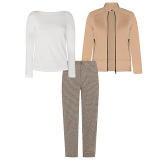 Camel Biker Jacket