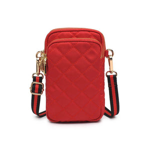 Sol and Selene - Divide & Conquer Quilted Crossbody: Nude