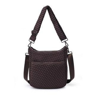 Sol and Selene - Kismet - Woven Neoprene Crossbody: Nude