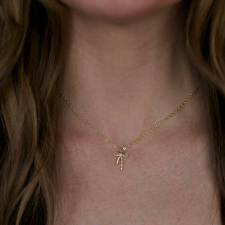 Little Lady Necklace: Bow
