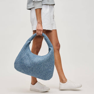 Sol and Selene - Dare to Dream - Large Woven Denim Hobo: Denim