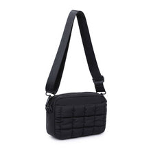 Load image into Gallery viewer, Sol and Selene - Inspiration - Quilted Puffer Nylon Crossbody: Black
