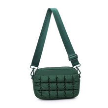 Load image into Gallery viewer, Sol and Selene - Inspiration - Quilted Puffer Nylon Crossbody: Black
