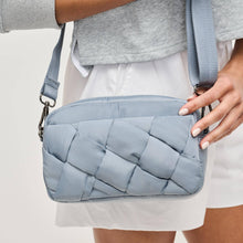 Load image into Gallery viewer, Sol and Selene - Inspiration - Braided Woven Nylon Crossbody: Slate Sky
